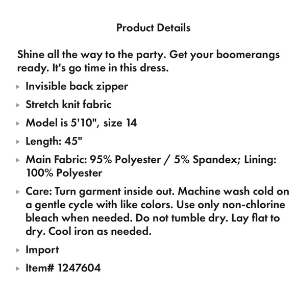 Final price drop 💕 NWT! Eloquii plus size dress - Picture 5 of 5